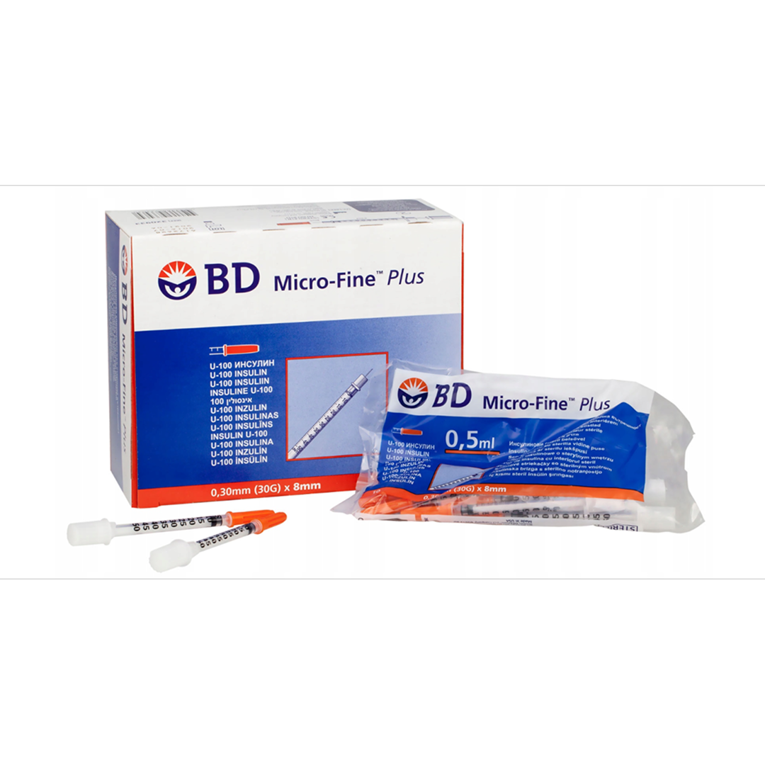 Insulin syringe BD Micro Fine Plus U100 1ml (10 pcs)